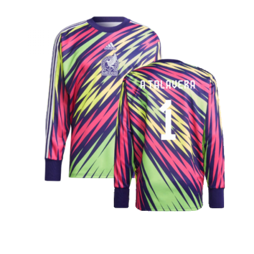 2022-2023 Mexico Goalkeeper Icon Jersey (A TALAVERA 1)