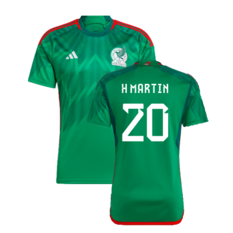 2022-2023 Mexico Home Shirt (H MARTIN 20)