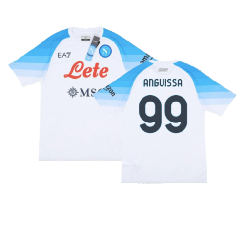 2022-2023 Napoli Authentic Away Shirt (Anguissa 99)