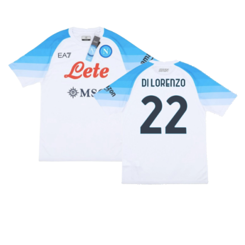 2022-2023 Napoli Authentic Away Shirt (Di Lorenzo 22)