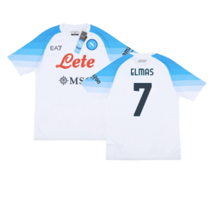 2022-2023 Napoli Authentic Away Shirt (Elmas 7) 2022-2023 Napoli Authentic Away Shirt (Elmas 7)