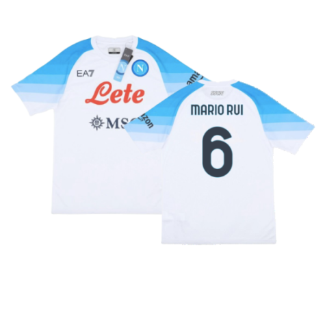 2022-2023 Napoli Authentic Away Shirt (Mario Rui 6)