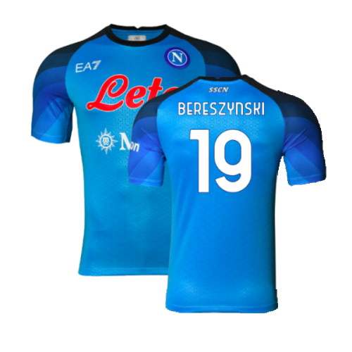 2022-2023 Napoli Home Authentic Shirt (Bereszynski 19)