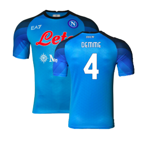 2022-2023 Napoli Home Authentic Shirt (Demme 4)