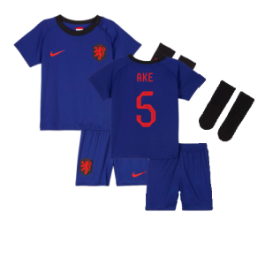 2022-2023 Netherlands Away Mini Kit (Ake 5)