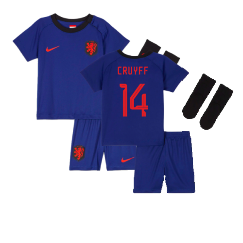 2022-2023 Netherlands Away Mini Kit (Cruyff 14)