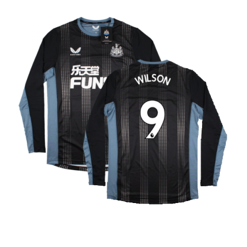 2022-2023 Newcastle Coaches Long Sleeve Training Tee (Black) (WILSON 9)