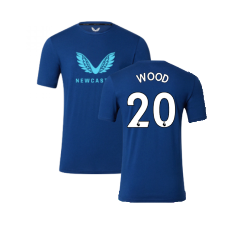 2022-2023 Newcastle Players Travel Tee (Ink Blue) (WOOD 20)