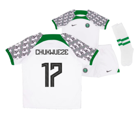 2022-2023 Nigeria Away Mini Kit (CHUKWUEZE 17)