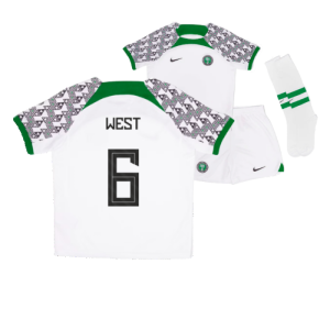 2022-2023 Nigeria Away Mini Kit (WEST 6)