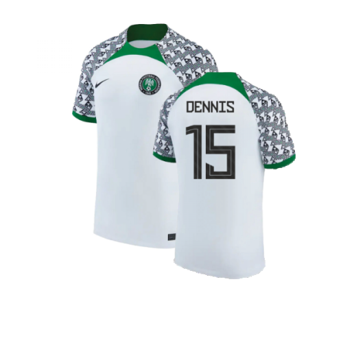 2022-2023 Nigeria Away Shirt (DENNIS 15)