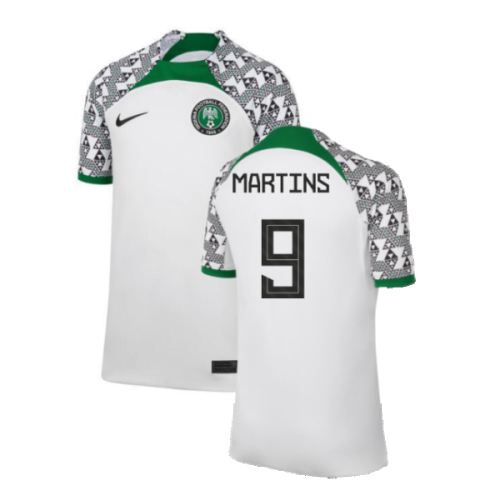 2022-2023 Nigeria Away Shirt (Kids) (MARTINS 9)