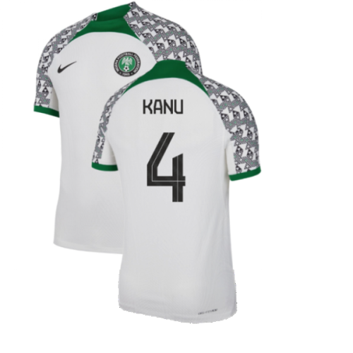 2022-2023 Nigeria Away Vapor Shirt (KANU 4)