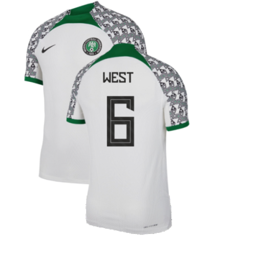 2022-2023 Nigeria Away Vapor Shirt (WEST 6)