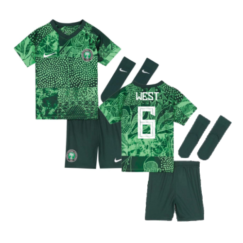 2022-2023 Nigeria Home Baby Kit (WEST 6)