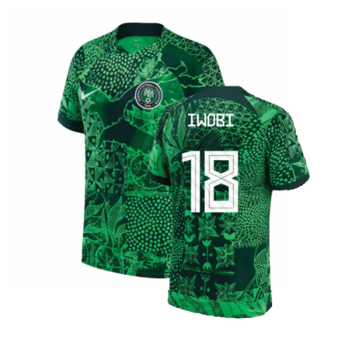 2022-2023 Nigeria Home Shirt (IWOBI 18)