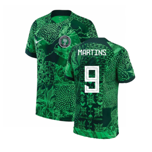 2022-2023 Nigeria Home Shirt (MARTINS 9)