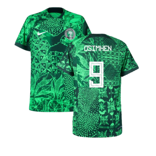 2022-2023 Nigeria Home Vapor Shirt (OSIMHEN 9)