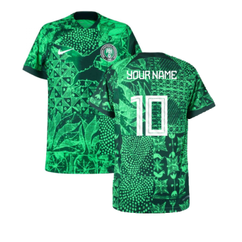 2022-2023 Nigeria Home Vapor Shirt (Your Name)