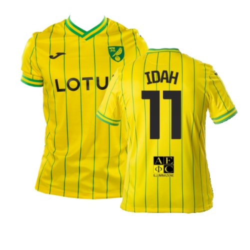 2022-2023 Norwich City Home Shirt (IDAH 11)