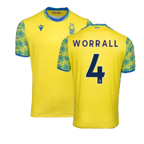 2022-2023 Nottingham Forest Away Shirt (WORRALL 4)