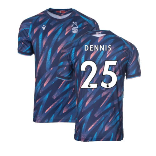 2022-2023 Nottingham Forest Third Shirt (DENNIS 25)