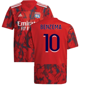 2022-2023 Olympique Lyon Away Shirt (Kids) (BENZEMA 10)