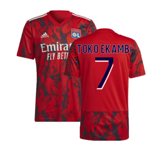 2022-2023 Olympique Lyon Away Shirt (TOKO EKAMBI 7)