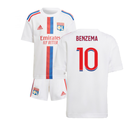 2022-2023 Olympique Lyon Home Mini Kit (BENZEMA 10)