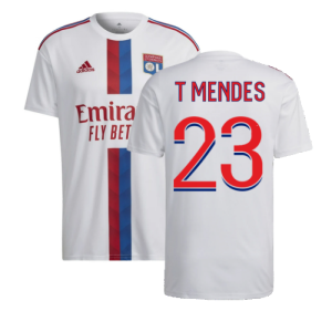 2022-2023 Olympique Lyon Home Shirt (T MENDES 23)