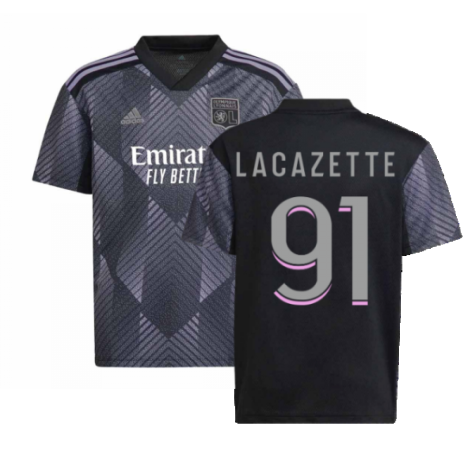 2022-2023 Olympique Lyon Third Shirt (Kids) (LACAZETTE 91)