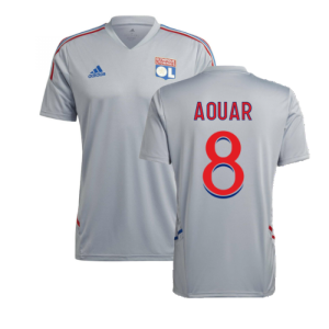 2022-2023 Olympique Lyon Training Jersey (Halo Silver)