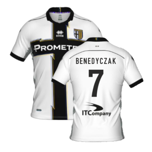 2022-2023 Parma Calcio Home Jersey (Benedyczak 7)