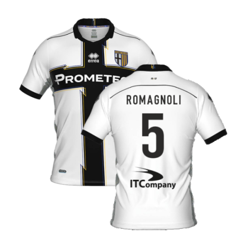 2022-2023 Parma Calcio Home Shirt (Kids) (Romagnoli 5)