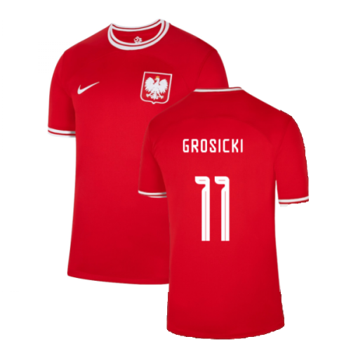 2022-2023 Poland Away Shirt (Kids) (Grosicki 11)