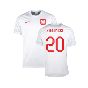 2022-2023 Poland Home Dri-Fit Shirt (Kids) (ZIELINSKI 20)