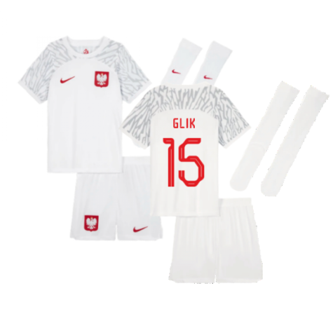 2022-2023 Poland Home Mini Kit (Glik 15)