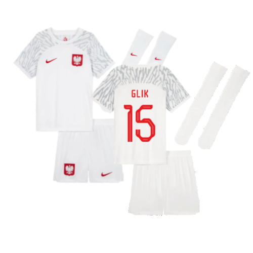 2022-2023 Poland Home Mini Kit (Glik 15)