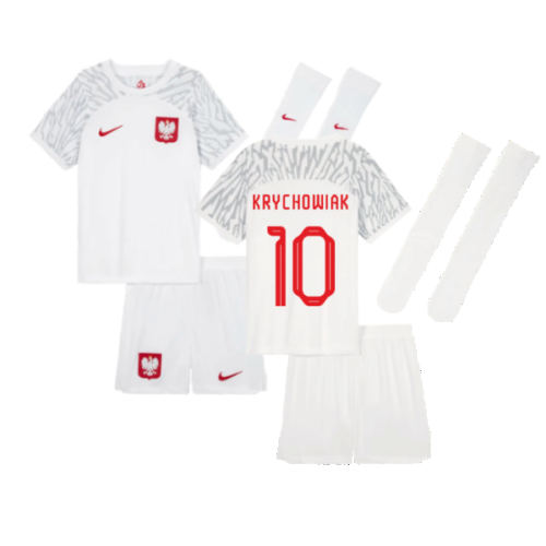 2022-2023 Poland Home Mini Kit (Krychowiak 10)