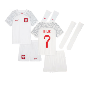 2022-2023 Poland Home Mini Kit (Milik 7)