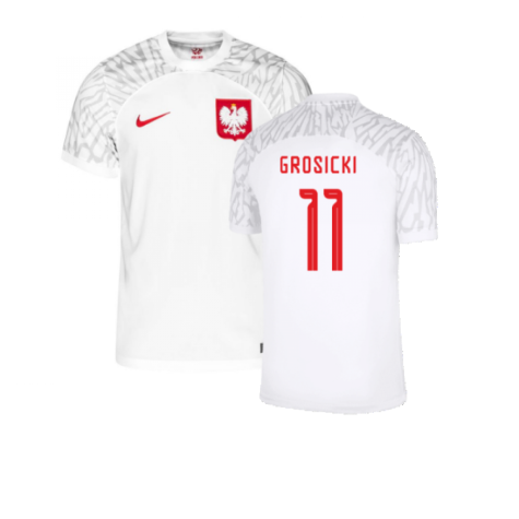 2022-2023 Poland Home Shirt (Grosicki 11)