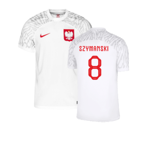 2022-2023 Poland Home Shirt (Szymanski 8)