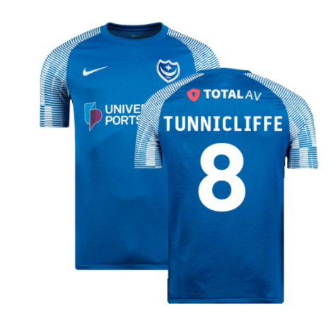 2022-2023 Portsmouth Home Shirt (TUNNICLIFFE 8)