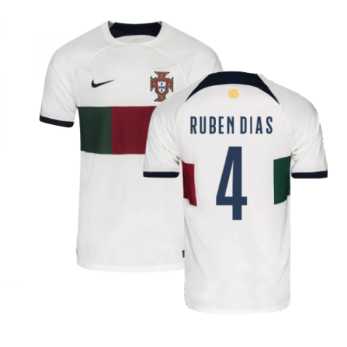 2022-2023 Portugal Away Shirt (RUBEN DIAS 4)