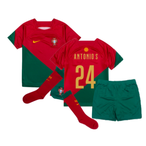 2022-2023 Portugal Home Mini Kit (Antonio S 24)