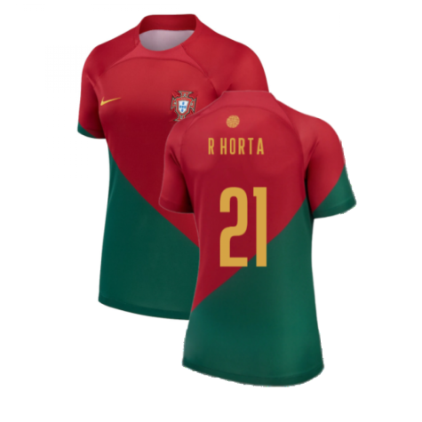 2022-2023 Portugal Home Shirt (Ladies) (R Horta 21)