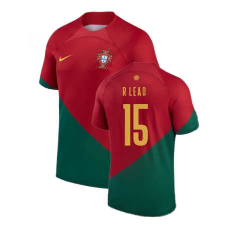 2022-2023 Portugal Home Shirt (R Leao 15)