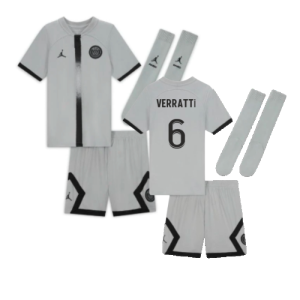 2022-2023 PSG Away Infants Baby Kit (VERRATTI 6) 2022-2023 PSG Away Infants Baby Kit (VERRATTI 6)