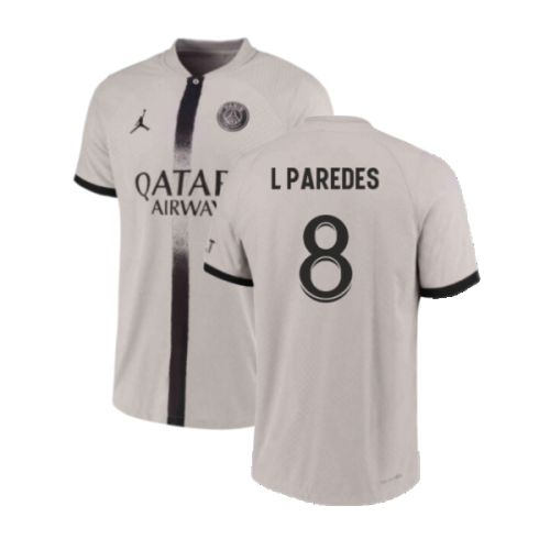 2022-2023 PSG Away Shirt (Kids) (L PAREDES 8)