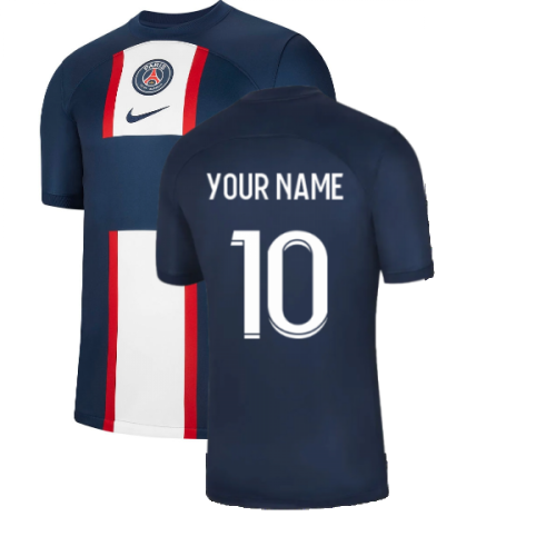 2022-2023 PSG Home Shirt (no sponsor) (Your Name)